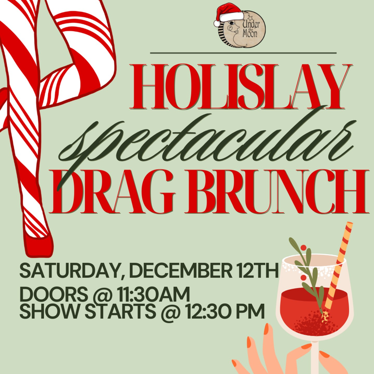 HOLISAY-DRAG BRUNCH DEC 12- LAMBERTVILLE, NJ