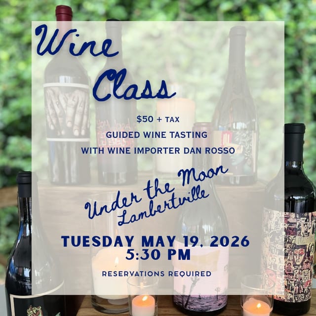 🍷 Wine Class in Lambertville, NJ | Under the Moon Wine Tasting Experience