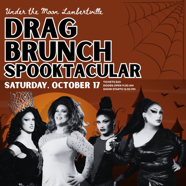 Annual Spooktacular Drag Bruch-Lambertville, NJ