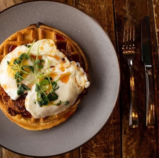 Chicken and Waffles.