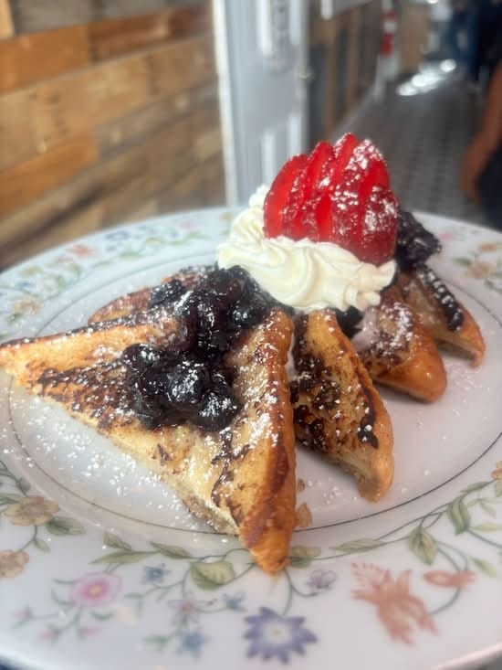 Lemon Mascarpone French Toast.
